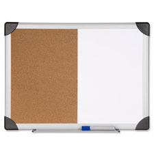 Combo Board- Erase-Bulletin- 18 in. x 24 in.- Aluminum