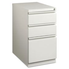 LLR49528 Mobile Pedestal File- B-B-F-15 in. x 22.88 in. x 27.75 in.- Light Gray