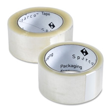 Spr01613 Packaging Tape Roll, 1.6 Mil, 2 In. X 110 Yards, 1 Roll, Clear