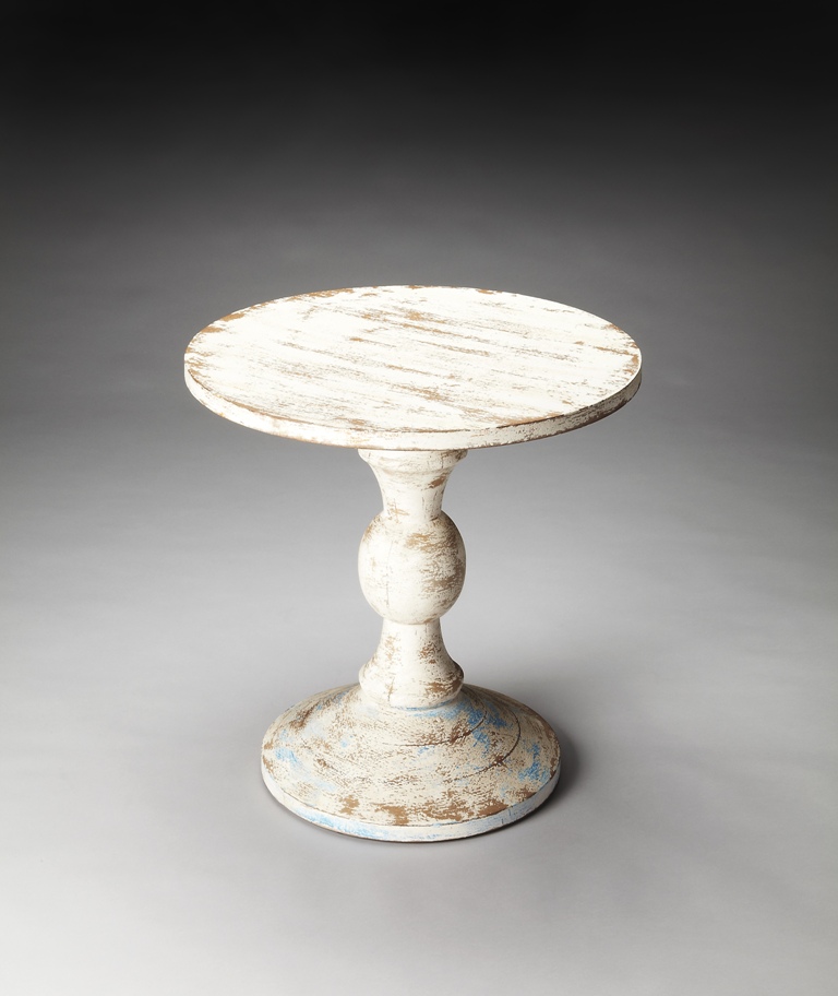 3313290 Grandma's Attic Solid Wood Pedestal Table