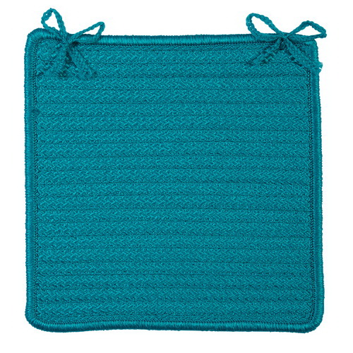 H049a015x015sx Simply Home Solid - Turquoise Chair Pad - Single Rug