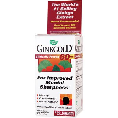 Ginkgold - 100 Tablets - Pack Of 1 - Sppk-307181