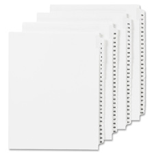 Ave82291 Legal Index, Side Tab 93, 8.5 In. X 11 In., 25-pk, .55 Cut