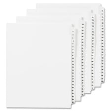 Ave82294 Legal Index, Side Tab 96, 8.5 In. X 11 In., 25-pk, .55 Cut