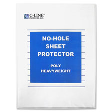 C-line Cli62907 Sheet Protectors, Top Load, 8.5 In. X 11 In., 25-bx, Clear