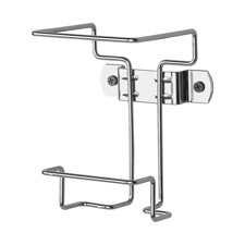 CVDSWBR100912 Wall Container Bracket- 1 Qt.-Non-Locking- Chrome