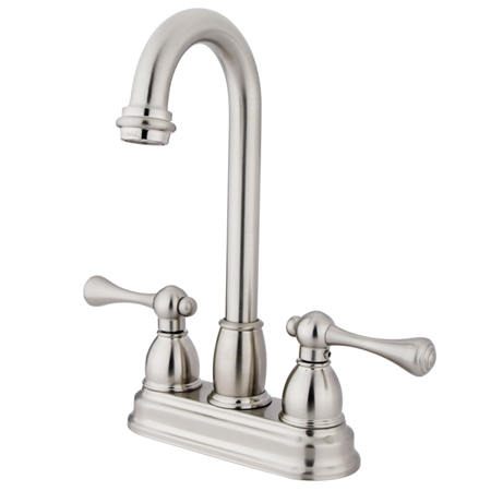 Kb3498bl Two Handle 4 In. Centerset Bar Faucet