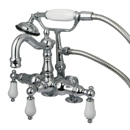 Cc1016t1 Deck Mount Clawfoot Tub Filler With Hand Shower