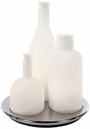 Ls705wt 3 Light Alchemist Table Lamp In White