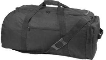1483545 Extra Large Sports Duffle/backpack-black Case Of 12