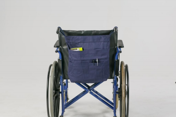 Rear Hanging Wheelchair Bag Navy