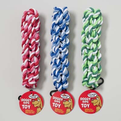 1178825 Rope Twist Dog Toy 7.5 Inch Case Of 78