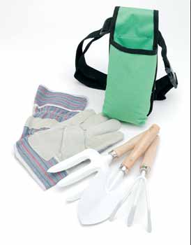 39294 Ruff & Ready 5-piece Garden Tool Set With Apron Case Of 10