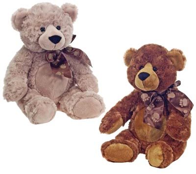 1265531 16 In. 2asst. Cuddle Bear With Paw