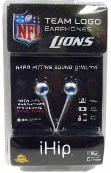 DDI 1155399 Detroit Lions Ear Phones Case Of 24