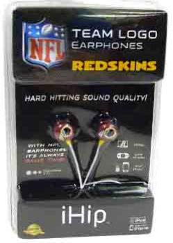 DDI 1155383 Washington Redskins Ear Phones Case Of 24