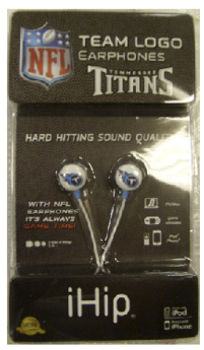 DDI 1155384 Tennessee Titans Ear Phones Case Of 24