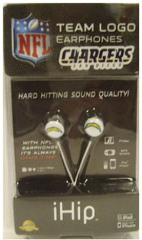 DDI 1155385 San Diego Chargers Ear Phones Case Of 24
