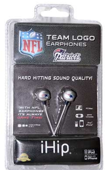 DDI 1155391 New England Patriots Ear Phones Case Of 24