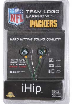 DDI 1155398 Green Bay Packers Ear Phones Case Of 24