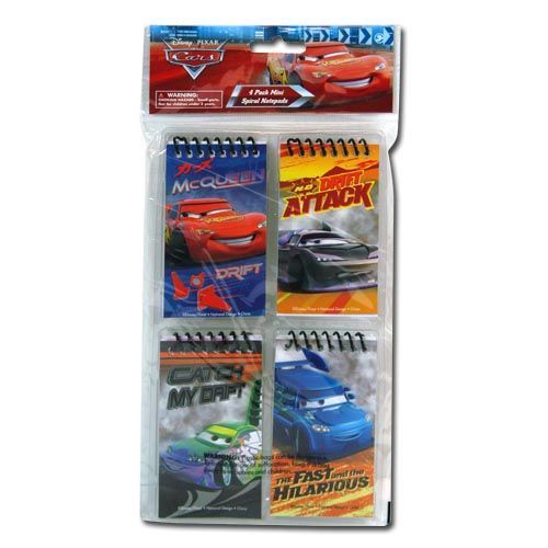 UPC 678634808172 product image for DDI 914298 Cars 4Pk Mini Spiral Notepad In Poly Bag Case Of 96 | upcitemdb.com