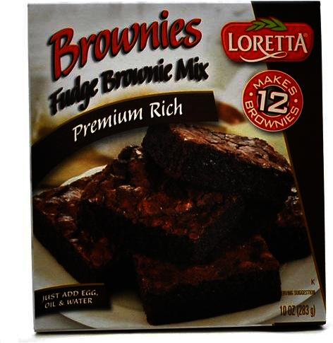 Loretta Fudge Brownie Mix