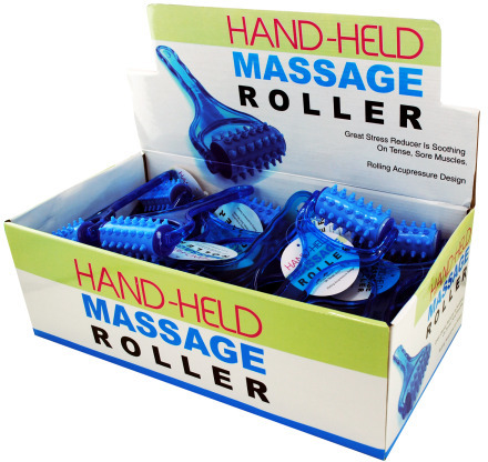1279608 Hand Held Massage Roller - 24 Pieces Per Pdq Case Of 24
