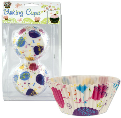 1279361 Happy Birthday Baking Cups Case Of 24