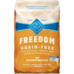 859610008759 Blue Freedom Grain Free Indoor Weight Control Dry Cat Food