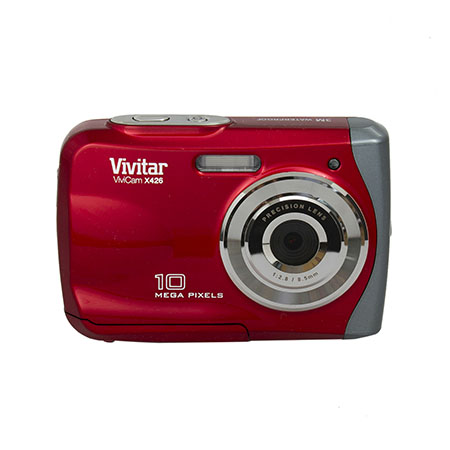 Vivitar VX426-RED 10 Mega Pixel Waterproof Digital Camera
