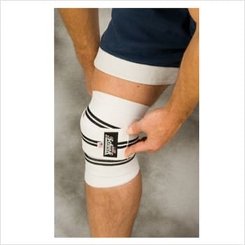 S-1178v Schiek Line Knee Wraps With Fabric Hook And Eye