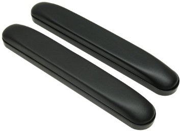 Ap23b Desk Length Armpad In Black Color With Cushion