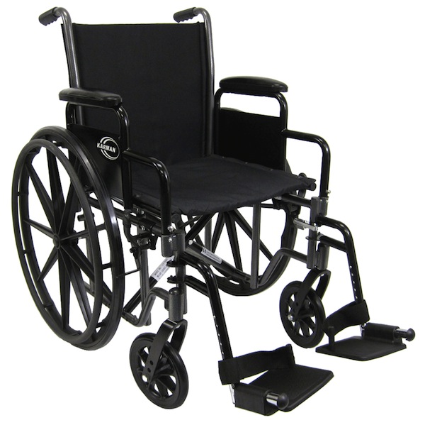 Lt-700nt Lt-700t 16 In. Height Adujustable Seat 36 Lbs. Lightweight Steel Wheelchair With Removable Armrest