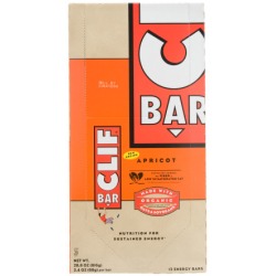 Clif Bar Apricot 12 Ct - Clifclbr0012apribr