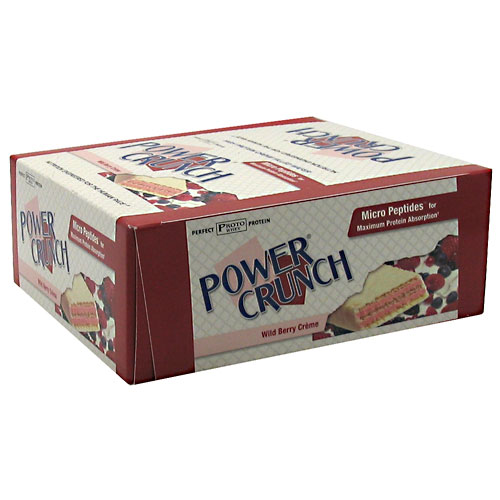 Bionutritional Power Crunch Bar Wild Berry Creme 12 Ct - Powcpowe0012berybr
