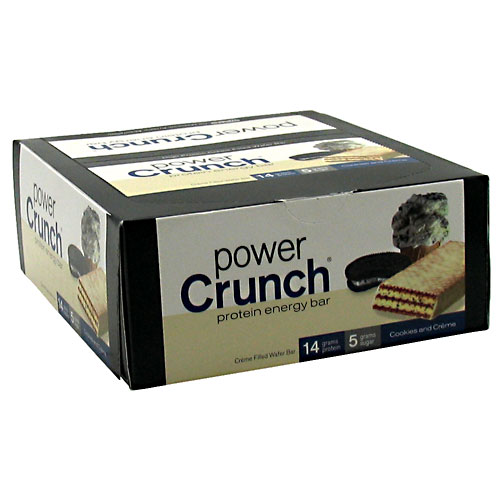 Bionutritional Power Crunch Cookies And Creme 12 Ct - Powcpowe0012c+crbr
