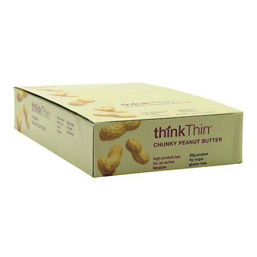 Think Thin Think Thin Bar Chunky Peanut Butter 10 Ct - Thinkthin010ckpebr