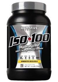 Dymatize Nutrition Iso-100 Banana 1.6 Lbs - Dymaiso102lbbanapw