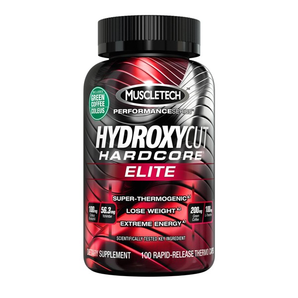 Muscletech Hydroxycut Hardcore Elite Performance 100 Capsules - Mscthyel01000000cp