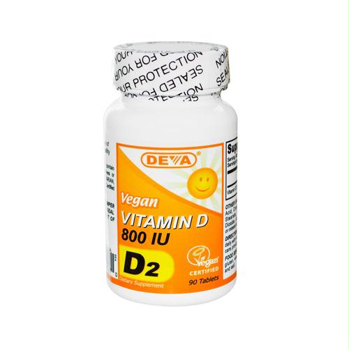814582 Deva Vegan Vitamin D - 800 Iu - 90 Tablets