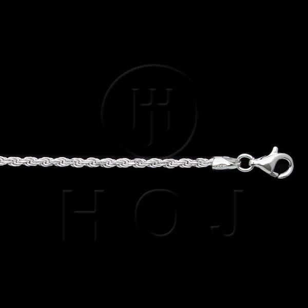 Mas04089-16 Sterling Silver -basic Chain Rope 2.0mm -rope40 16 Inches