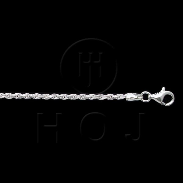 Mas04089-22 Sterling Silver -basic Chain Rope 2.0mm -rope40 22 Inches