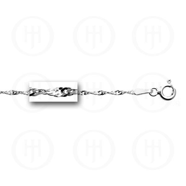Mas04084-16 Sterling Silver -basic Chain Singapore 01 -sing25 1.5mm 16 Inches