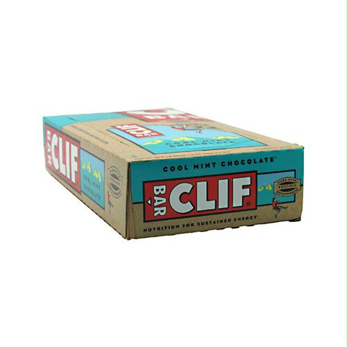 Clif Bar 125385 Clif Bar - Organic Cool Mint Chocolate - Case Of 12 - 2.4 Oz