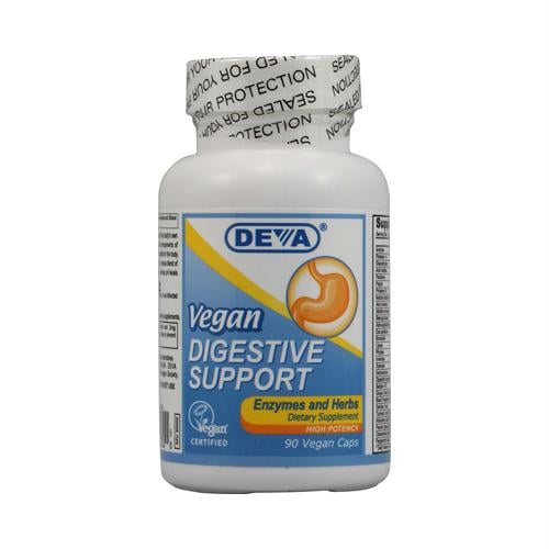 151134 Deva Vegan Digestive Support - 90 Vegan Capsules