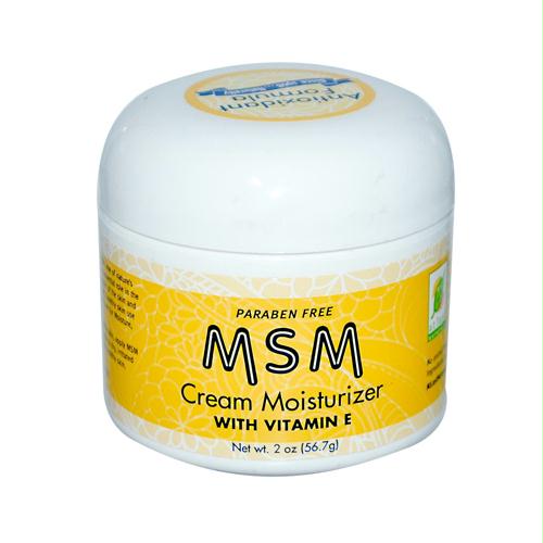167684 Msm Cream Moisturizer With Vitamin E - 2 Oz