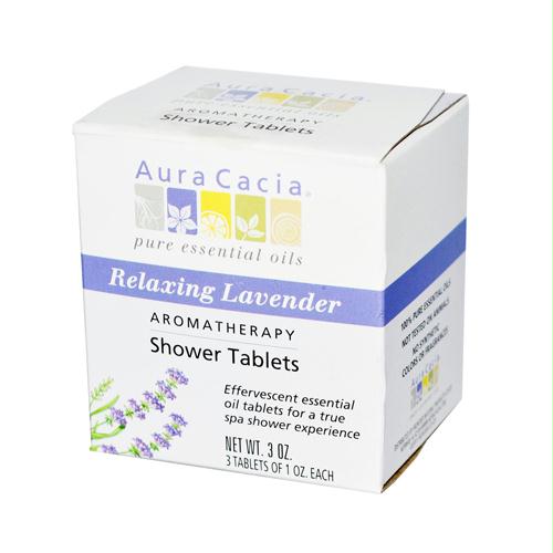 Aura(tm) Cacia 414383 Aura(tm) Cacia Aromatherapy Shower Tablets Relaxing Lavender - 3 Tablets