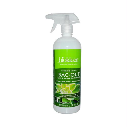 456970 Bac-out Stain And Odor Eliminator With Foaming Sprayer - 32 Fl Oz