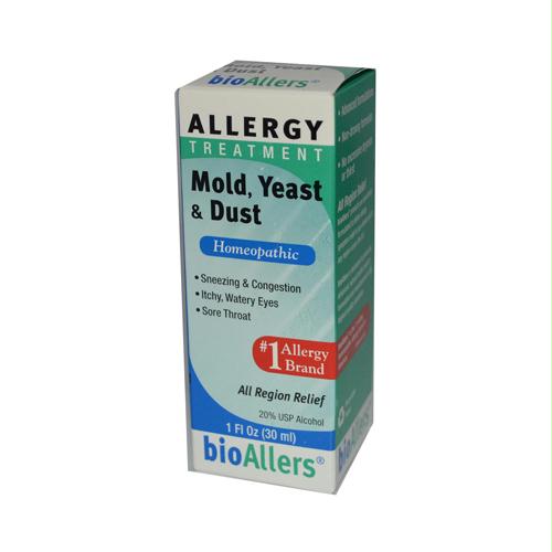 Bio-allers 777300 Bio-allers Allergy Treatment Mold Yeast And Dust - 1 Fl Oz