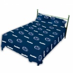 Psussqu Penn State Printed Sheet Set Queen - Solid